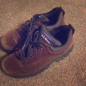 LL Bean men’s hiking boots. (Low Cut) 9 1/2